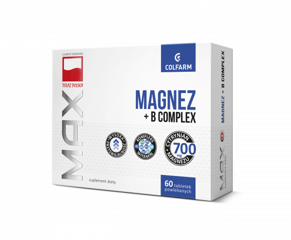 Max Magnez + B Complex 