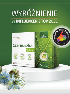 Biovitum Liquid Czarnusza Laureatem Plebiscytu Influencer’s Top 2021