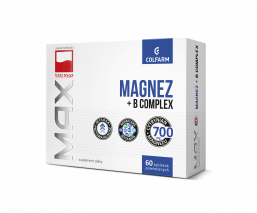 MAX MAGNEZ + B Complex 